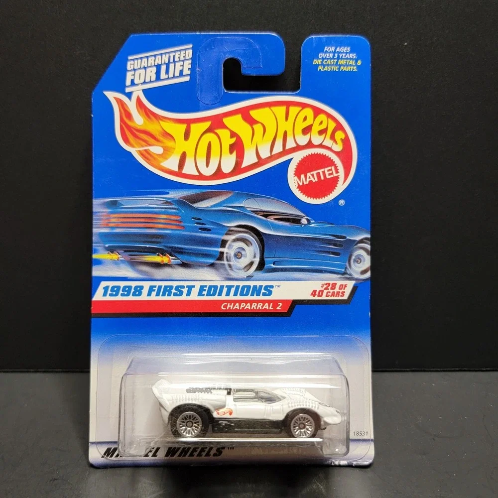 1998 Hot Wheels #669 First Edition #28 Chaparral 2